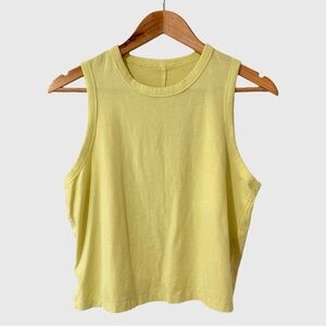 Lululemon Athletica Classic Fit Cotton Blend Tank Top